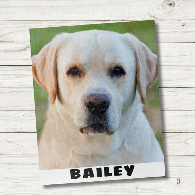 Pet Photo Personalised Puzzle (Creator Uploaded)