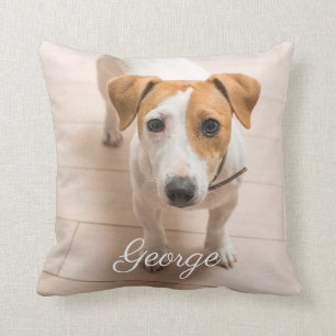 Pet Photo Personalised Throw Pillows