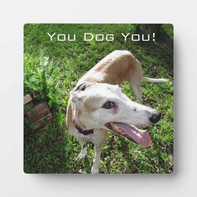 Pet Photo Plaque with Easel (Front)