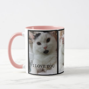 Pet Photo Template Custom Cat Mug