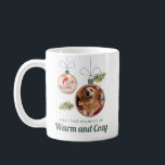 Pet Photos Family Christmas Holiday Custom Coffee Mug<br><div class="desc">Pet Photos Family Christmas Modern Holiday Coffee Mug you can easily add your pets' photos by clicking the "Personalise" button</div>