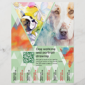 Pet Portrait Flyers