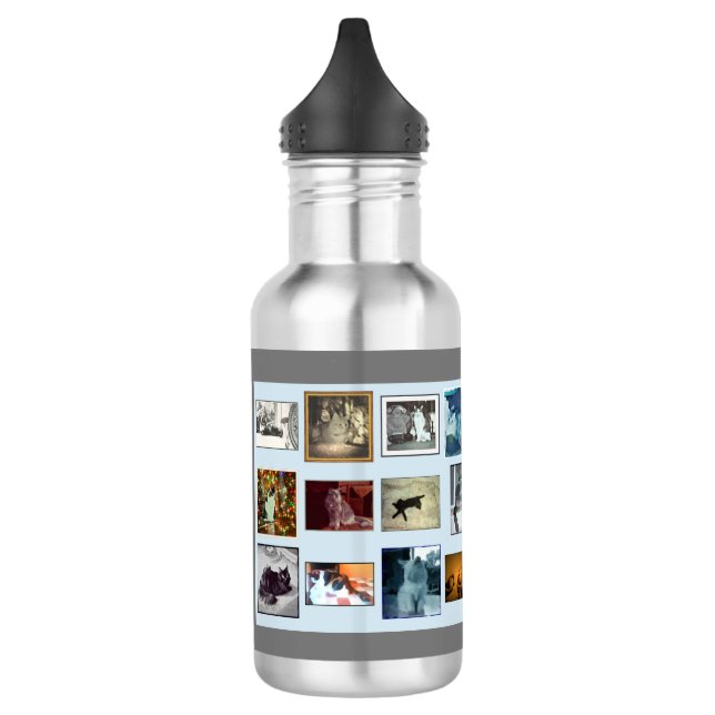 Pet Portraits 710 Ml Water Bottle (Left)