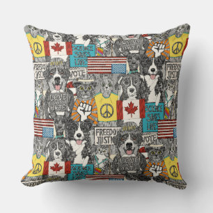 pet protest cushion