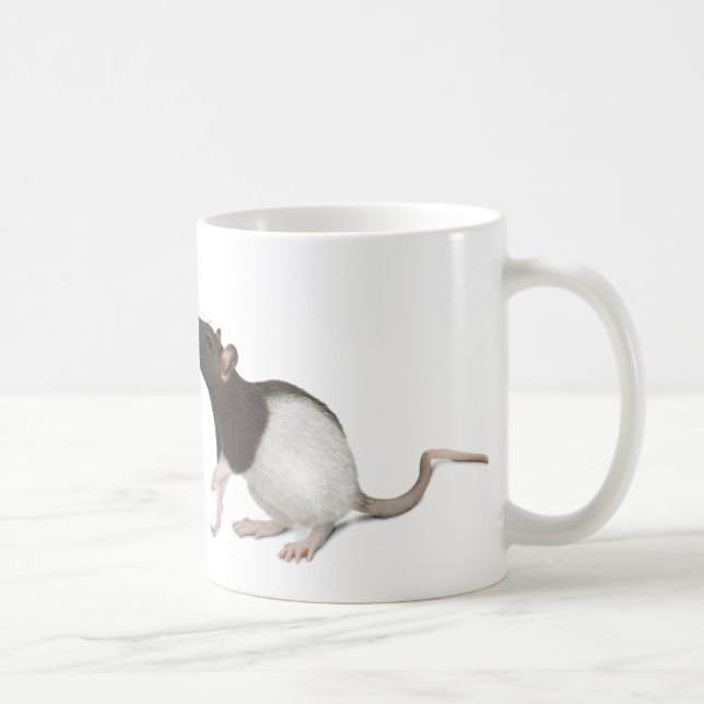 Pet Rat Painting Coffee Mug (Right)