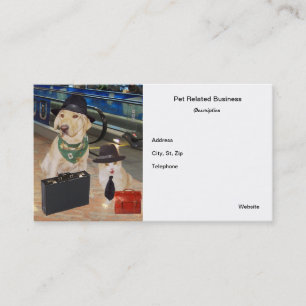Pet Related Business Card