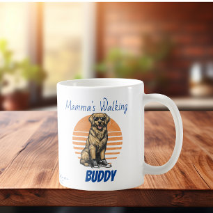Pet Retriever  Mama's Walking Buddy Personalise Coffee Mug