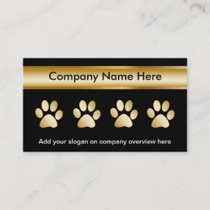 Pet Service Business Cards