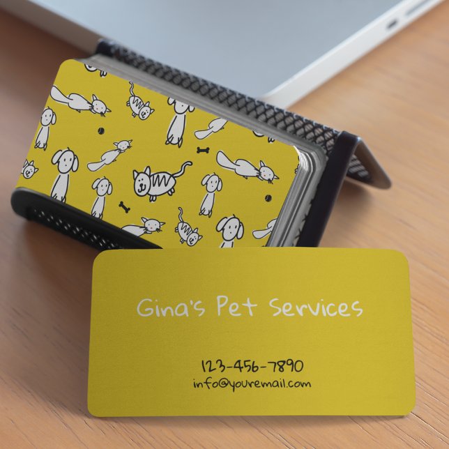 Pet Services Business Card (Creator Uploaded)