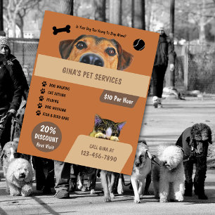 Pet Services Flyer