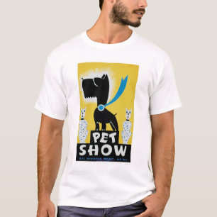 Pet Show Dog Cat 1937 WPA T-Shirt