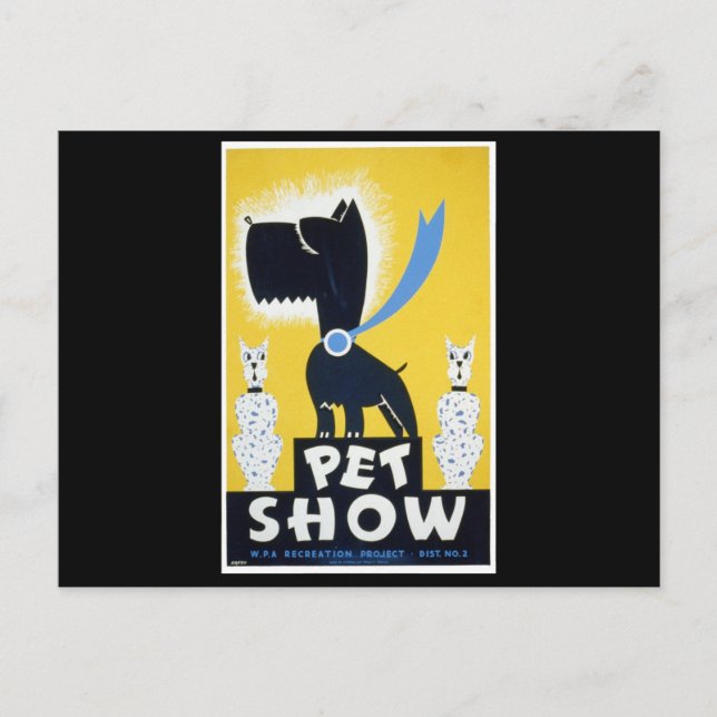 Pet Show Postcard (Front)