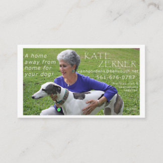 pet sit biz card