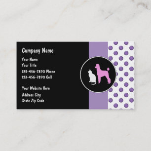 Pet Sitter Business Cards