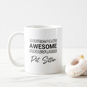Pet Sitter Dog Walker Appreciation Thank You Coffee Mug