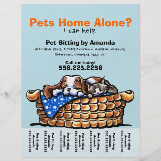 Pet Care Flyers, Pet Care Flyer Templates