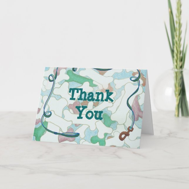 Pet-Sitter Thanks Thank You Card (Front)