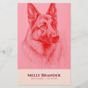 Pet Sitter Walker  Flyer