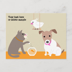 Pet Sitter's Postcard