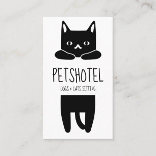 Pet Sitting, Clinic, Veterinary Shelter, Grooming Business Card