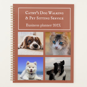 Pet Sitting Dog Walking Service Personalised Photo Planner