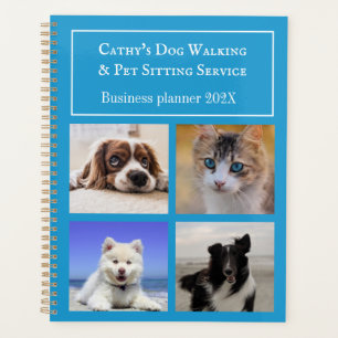 Pet Sitting Dog Walking Service Personalised Photo Planner