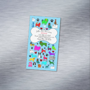 Pet Sitting, Grooming & Veterinary Services Magnet
