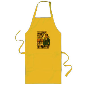 Pet Snake No on Hair Suit Funny Graphic Long Apron