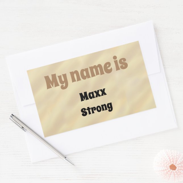 Pet Star  Sunset Pony Name Tag (Envelope)