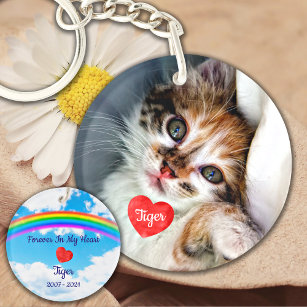 Pet Sympathy - 4MKRB Cat Lover Gift - Pet Memorial Key Ring