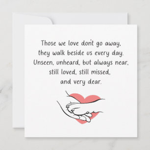 Pet Sympathy Card