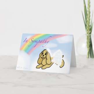 Pet Sympathy Card
