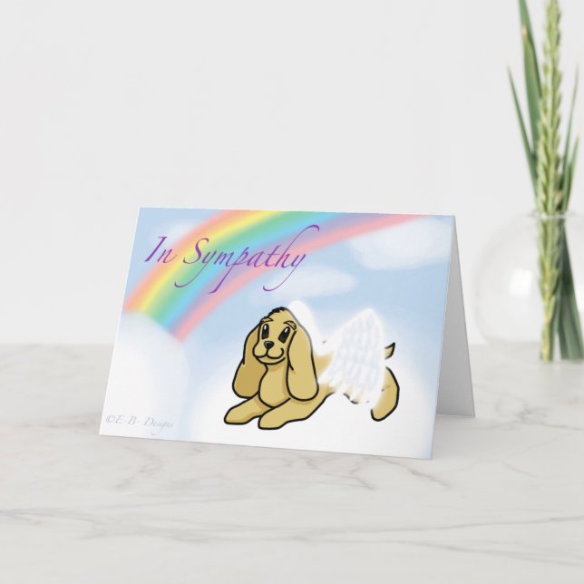 Pet Sympathy Card (Front)