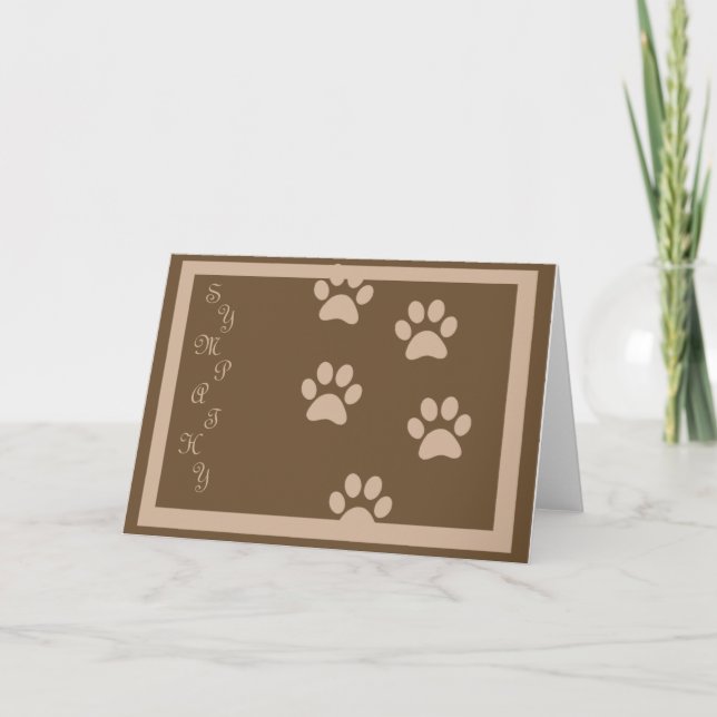 Pet Sympathy Card (Front)