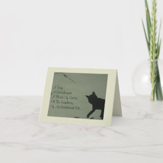 Pet Sympathy Card - Cat