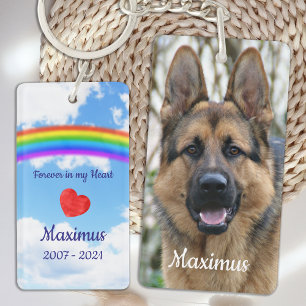 Pet Sympathy - Pet Loss Quote - Dog Pet Memorial Key Ring