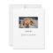 Pet Sympathy Thank You Response Photo Flat Card