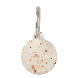 Pet tag tortilla shell