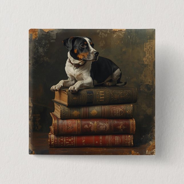 Pet Talk  15 Cm Square Badge (Front)