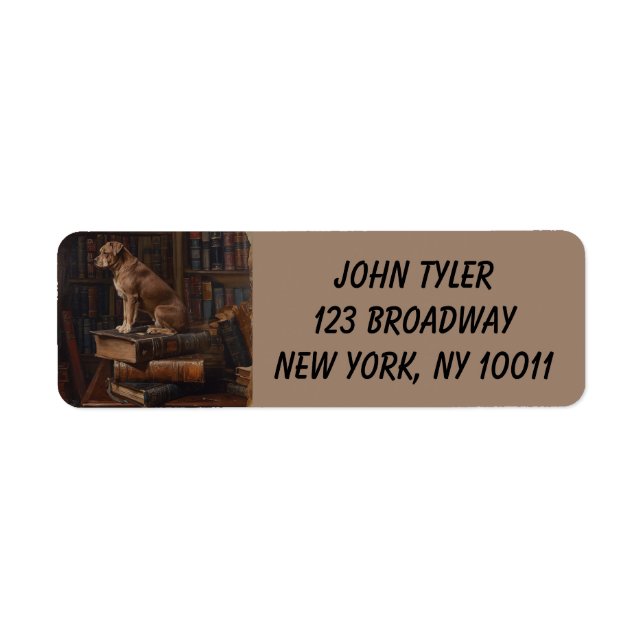 Pet Talk  Return Address Label (Front)