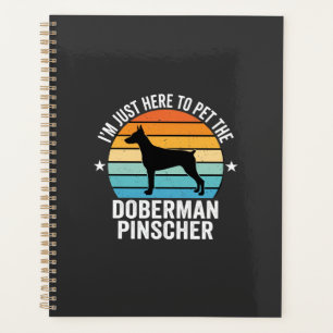 Pet The Doberman Pinscher Retro Planner