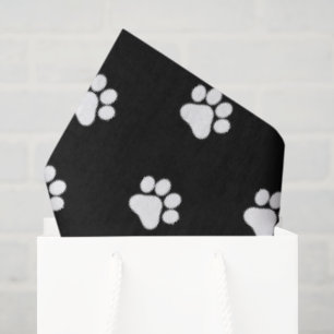 Pet Theme Paw Pattern Tissue Paper Decorative Wrap