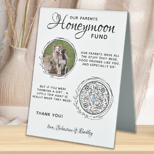 Pet Wedding Dog Photo Cash Honeymoon Fund QR Code