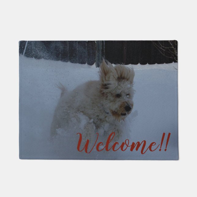 Pet Welcome Door Mat 18 (Front)