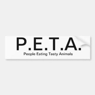 PETA BUMPER STICKER
