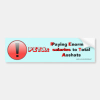 PETA: Paying Enormous salaries to Total Asshats