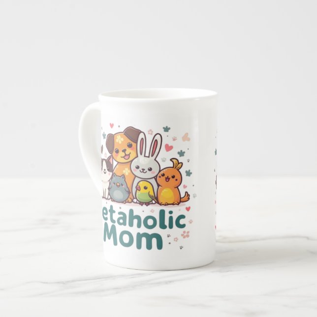 Petaholic Mum Speciality Mug (Front Left)