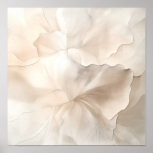 Petal Glow Harmony – Organic Abstract #2 Poster