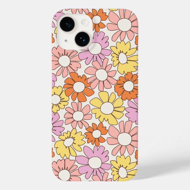 Petal Jubilee Soft Retro Citrus Case-Mate iPhone Case (Back)