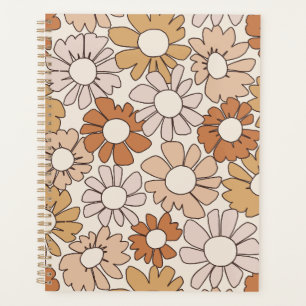 Petal Jubilee Warm Earth Boho Planner